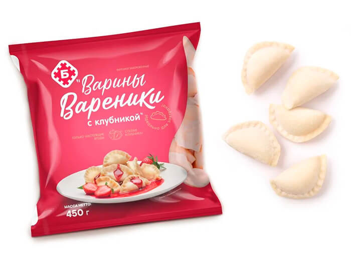 с клубникой Вареники "с Клубникой" — изображение 1