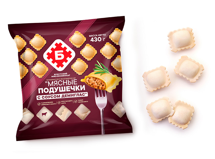 с демиглас Мясные подушечки "с демиглас" — изображение 1