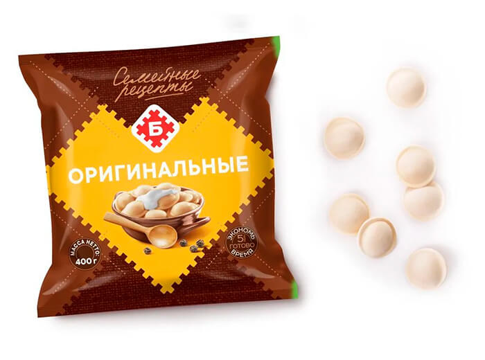 СЕМЕЙНЫЕ РЕЦЕПТЫ ОРИГИНАЛЬНЫЕ Пельмени "СЕМЕЙНЫЕ РЕЦЕПТЫ ОРИГИНАЛЬНЫЕ" — изображение 1